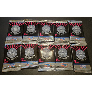 1991 Pro Set Platinum Series II NFL Football Cards Lot of 10 Sealed Packs